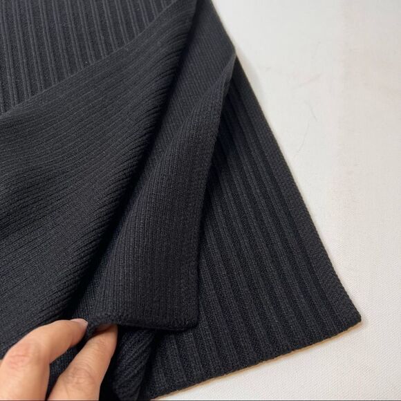 All Saints Wool Blend Rib Mix Scarf NWT - Picture 2 of 6